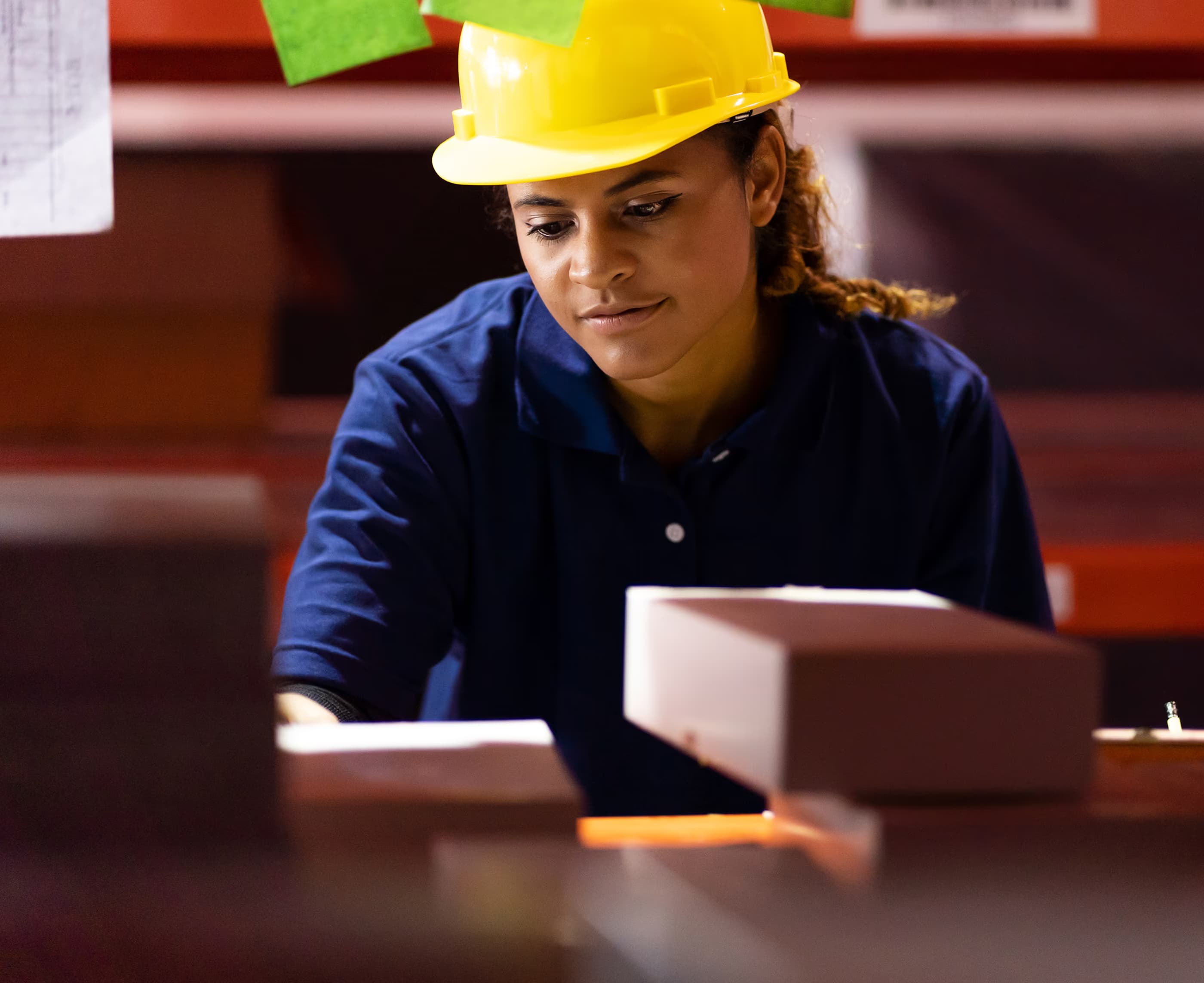 Trabajador listo para empezar